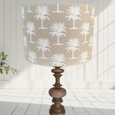 ijustlovethatfabric Lampshade - Palm Trees sand